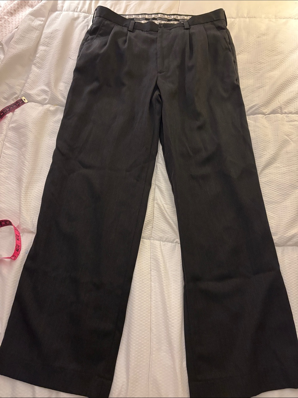 Denver Hayes Black Dress Slacks - Straight Leg size 34/30